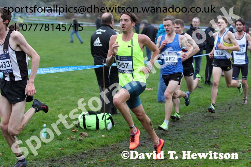 Senior men's European Cross Country Trials, Sefton Park, Liverpool. Photo: David T. Hewitson/Sports for All Pics